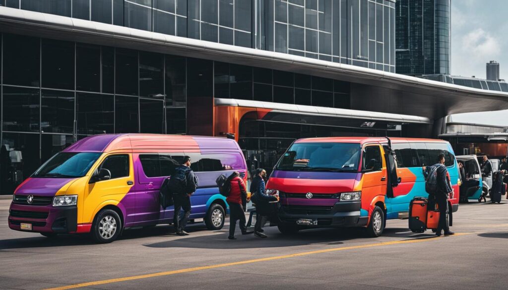 Airport shuttle service Airport shuttle service