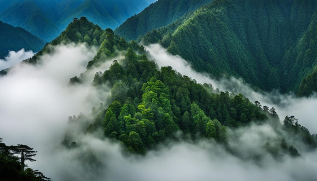 Alishan scenic area Alishan scenic area
