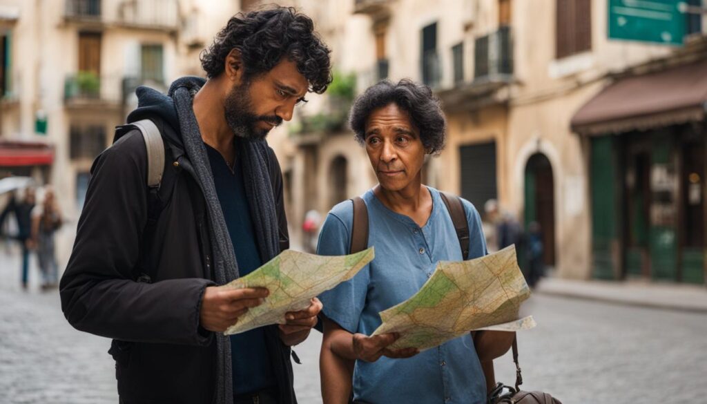 Asking for directions in Catalan Asking for directions in Catalan