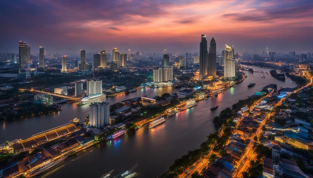 Bangkok skyline Bangkok skyline