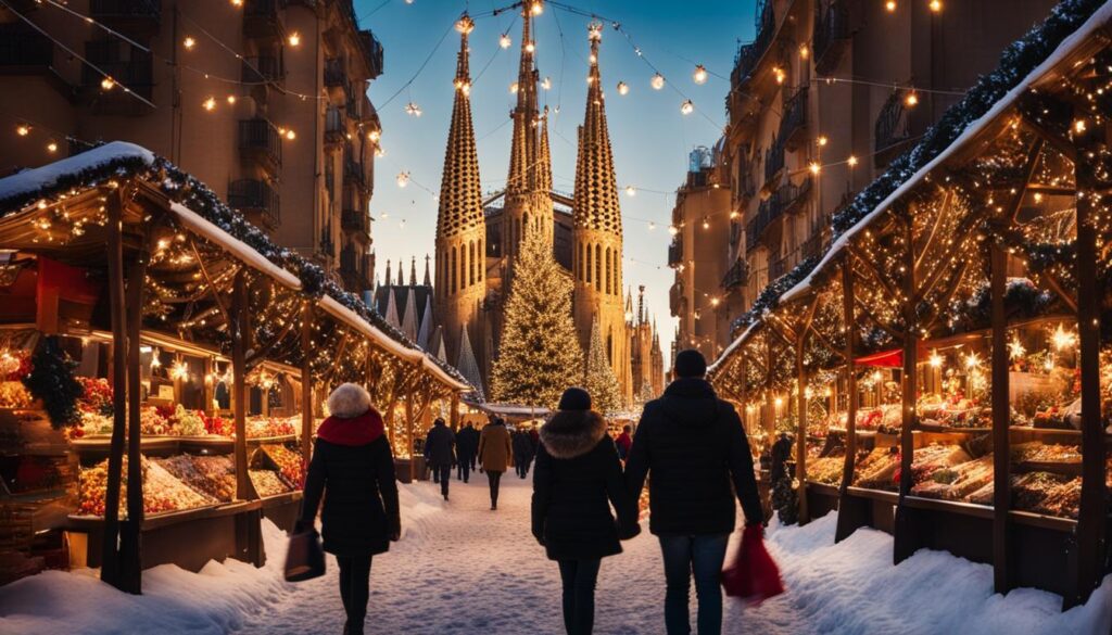 Barcelona winter Barcelona winter