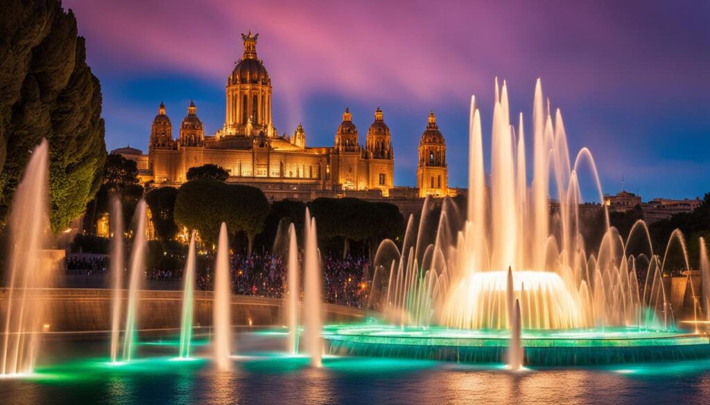 Barcelona's Magic Fountain of Montjuïc Barcelona's Magic Fountain of Montjuïc
