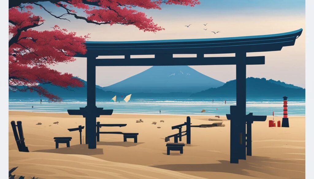 Beach in Japan Beach in Japan