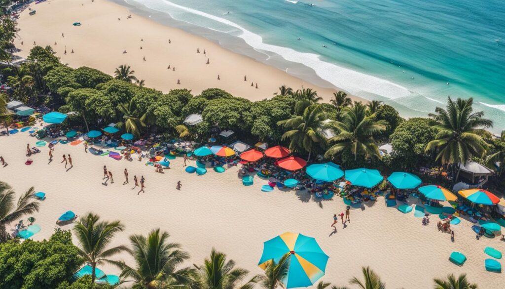 Beach in Seminyak Beach in Seminyak