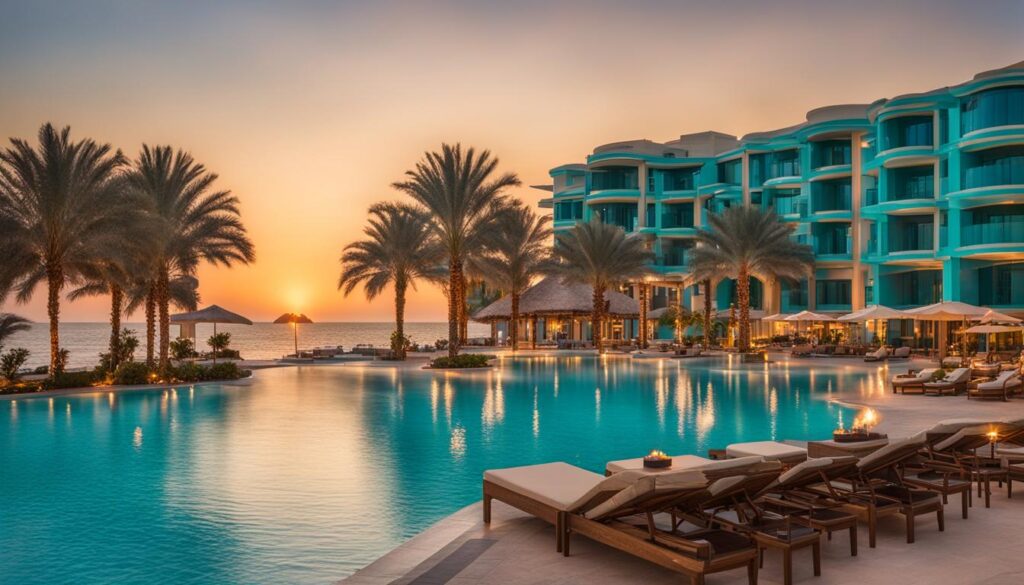 Beachfront hotel in Ras Al Khaimah Beachfront hotel in Ras Al Khaimah