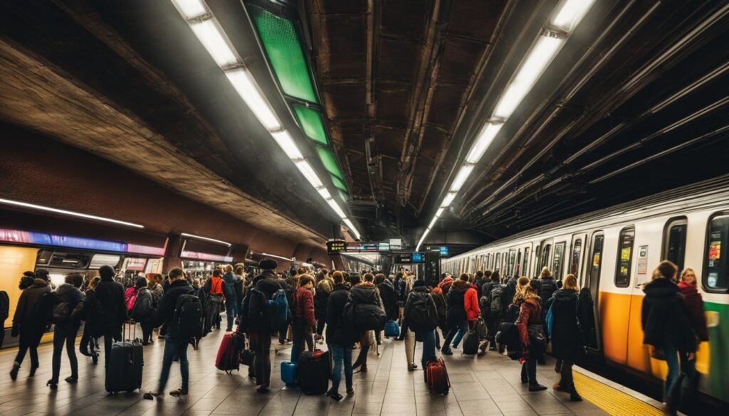 Berlin subway station Berlin subway station