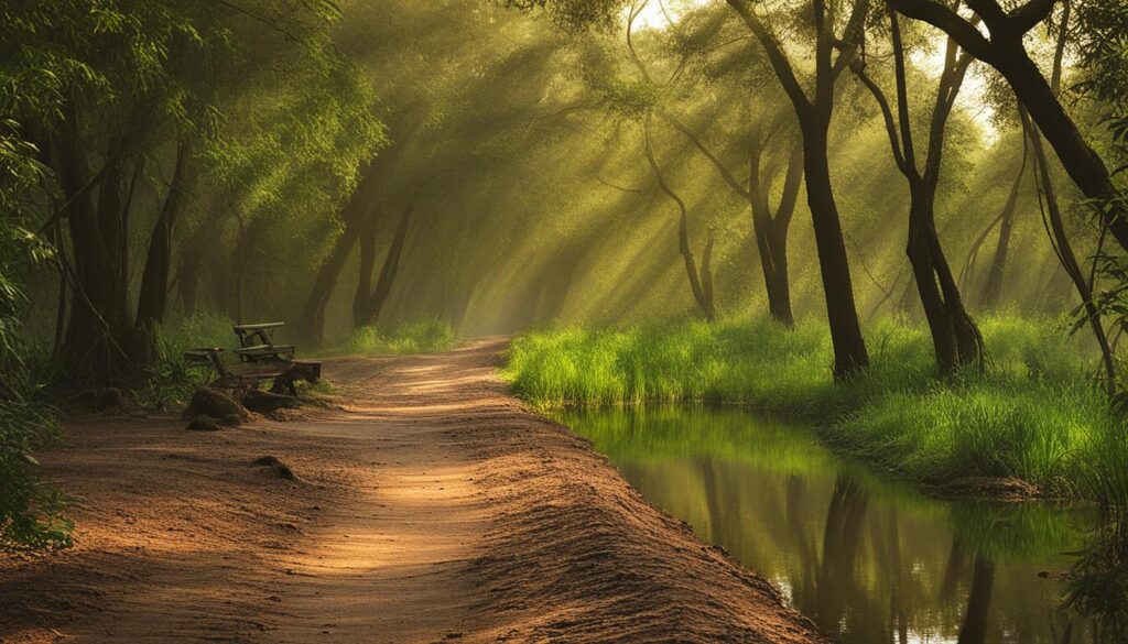 Birding trails in Okhla Bird Sanctuary Birding trails in Okhla Bird Sanctuary