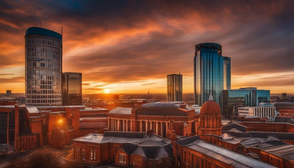 Birmingham City Skyline Birmingham City Skyline