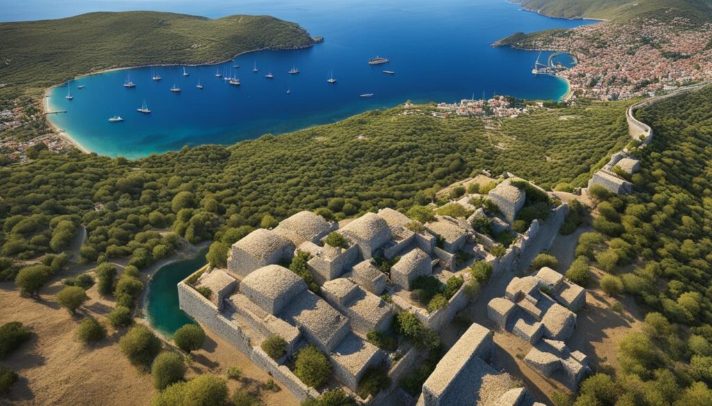 Bodrum trekking trails map Bodrum trekking trails map