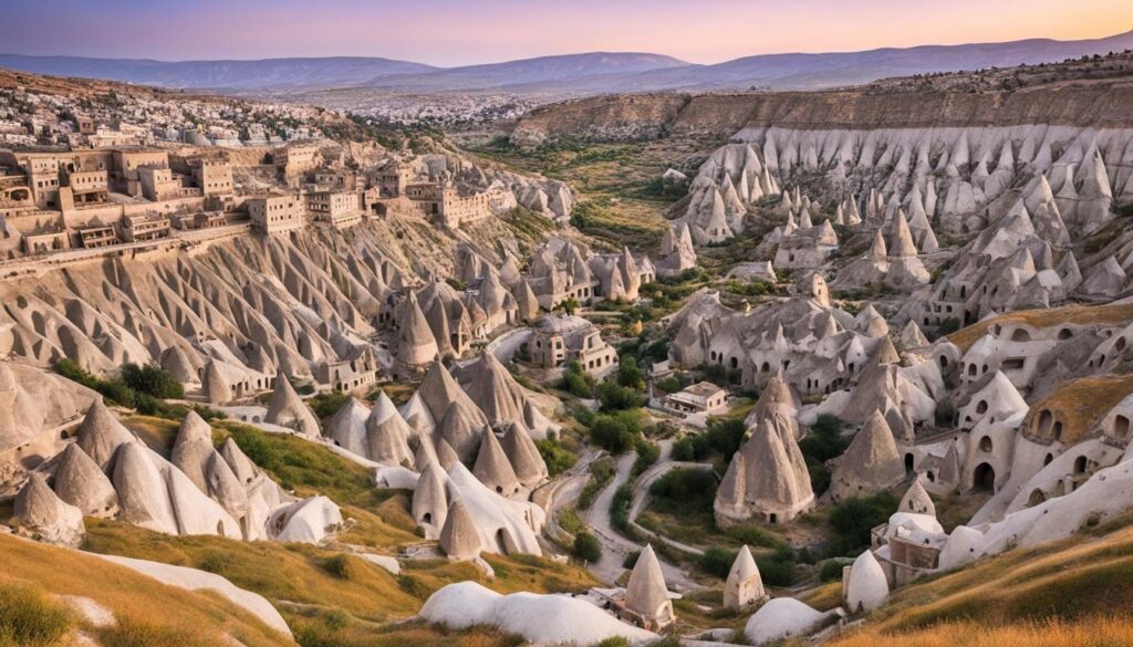 Cappadocia underground architecture Cappadocia underground architecture