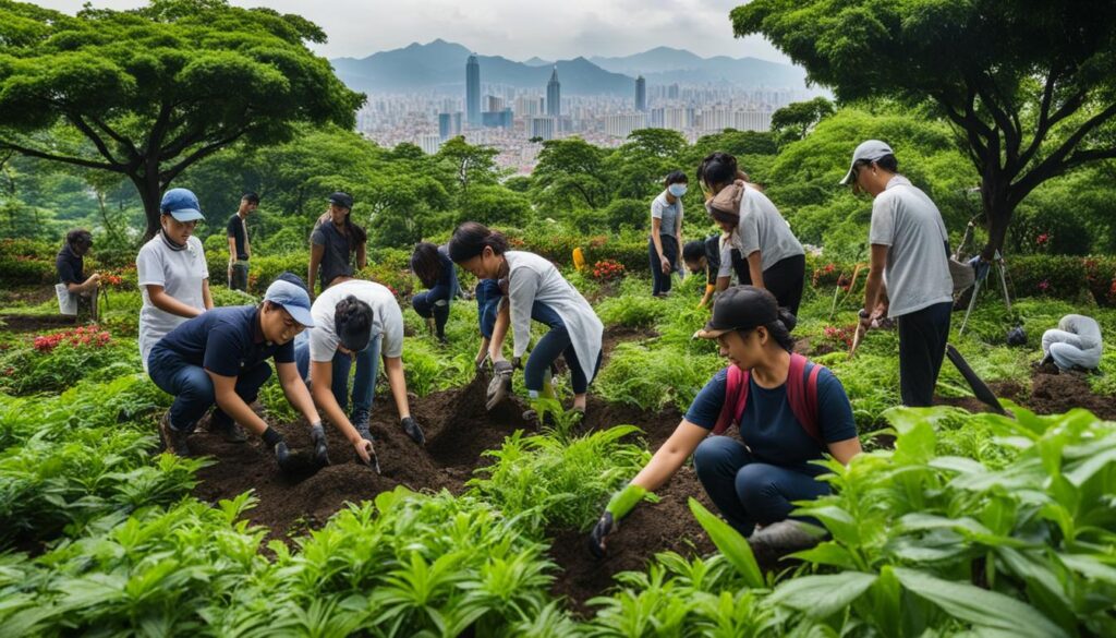 Community Service in Taipei Community Service in Taipei