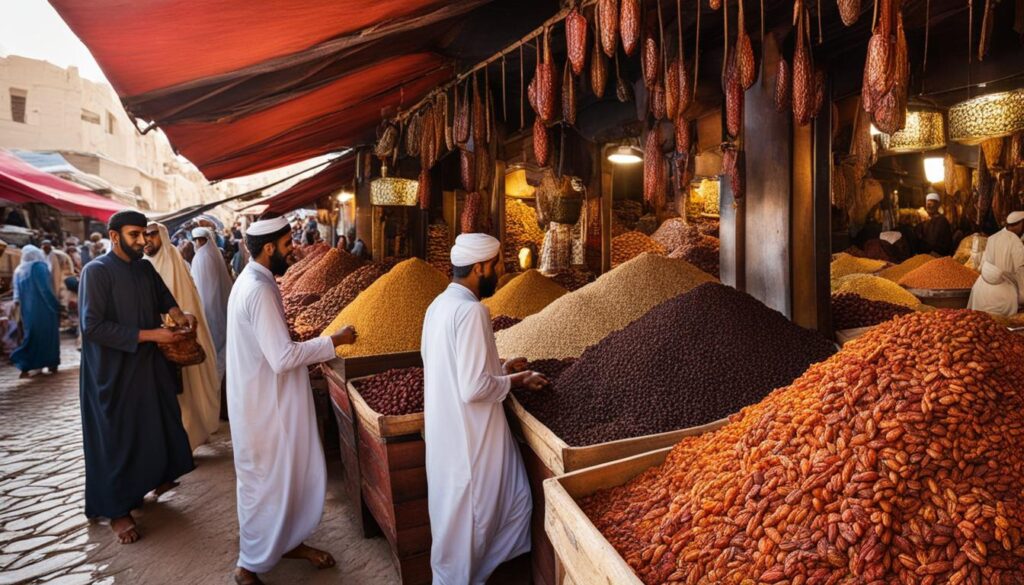 Dates Market in Medina Dates Market in Medina