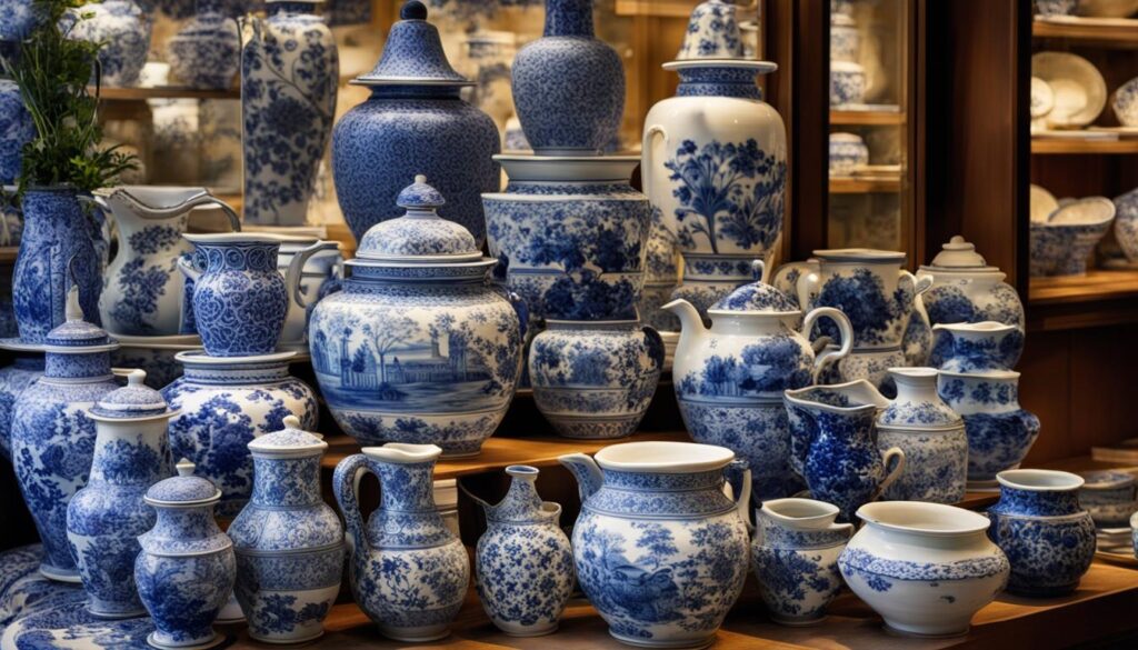 Delft blue pottery Delft blue pottery