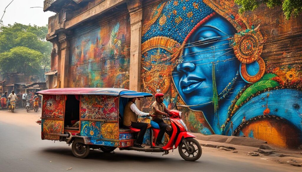 Delhi street art Delhi street art