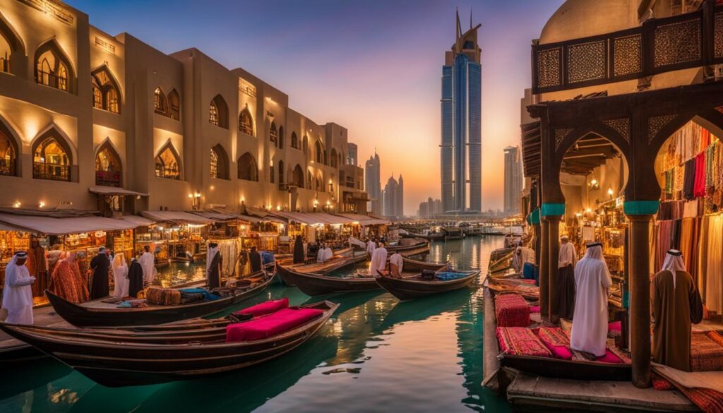 Dubai's Textile Souk Dubai's Textile Souk