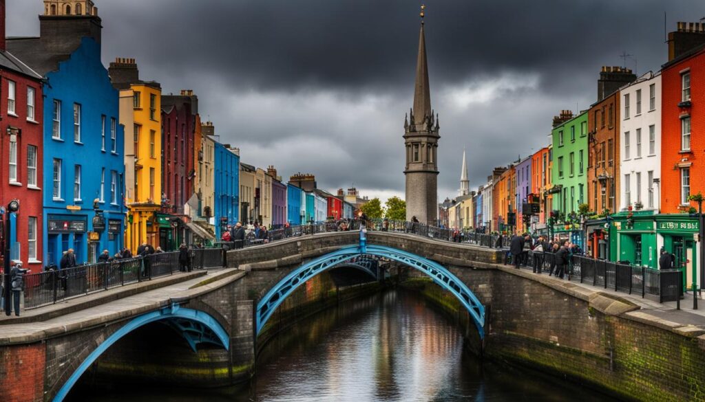 Dublin cityscape Dublin cityscape