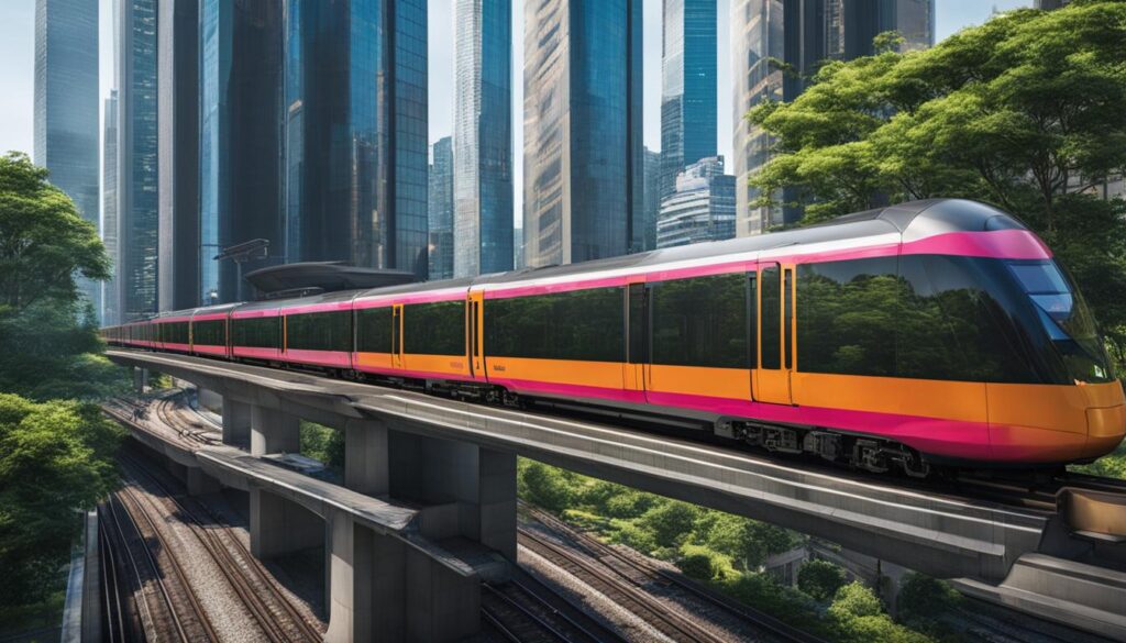 Efficient Train System in Singapore Efficient Train System in Singapore