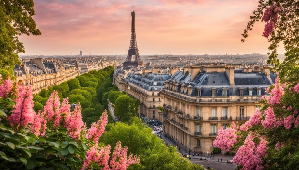Eiffel Tower and Louvre Museum Eiffel Tower and Louvre Museum