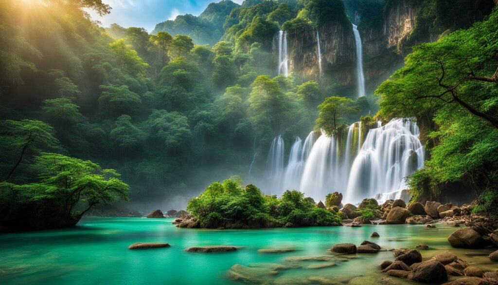 Erawan Waterfall National Park Erawan Waterfall National Park