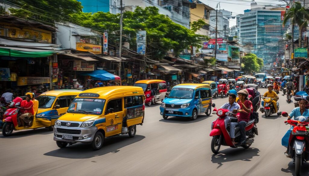 Getting around Pattaya Getting around Pattaya