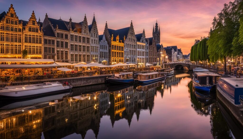 Ghent waterfront Ghent waterfront