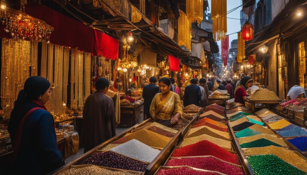 Gold souk in Dubai Gold souk in Dubai