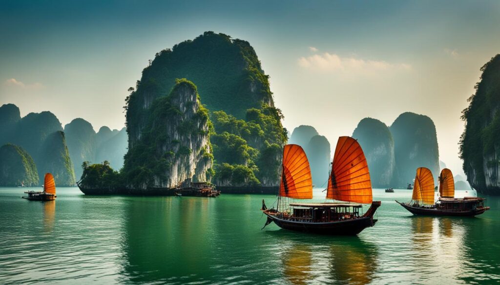 Ha Long Bay natural wonder Ha Long Bay natural wonder