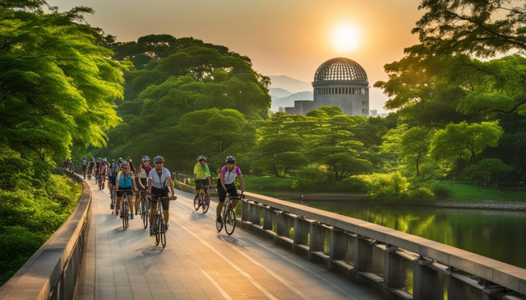 Hiroshima bike tours Hiroshima bike tours