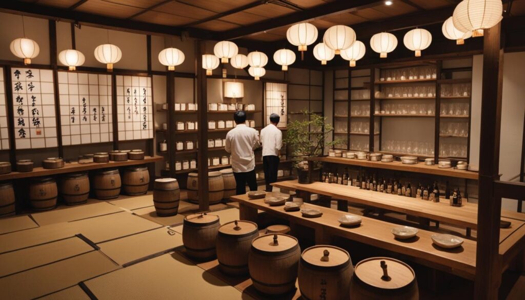 Hiroshima sake tasting Hiroshima sake tasting