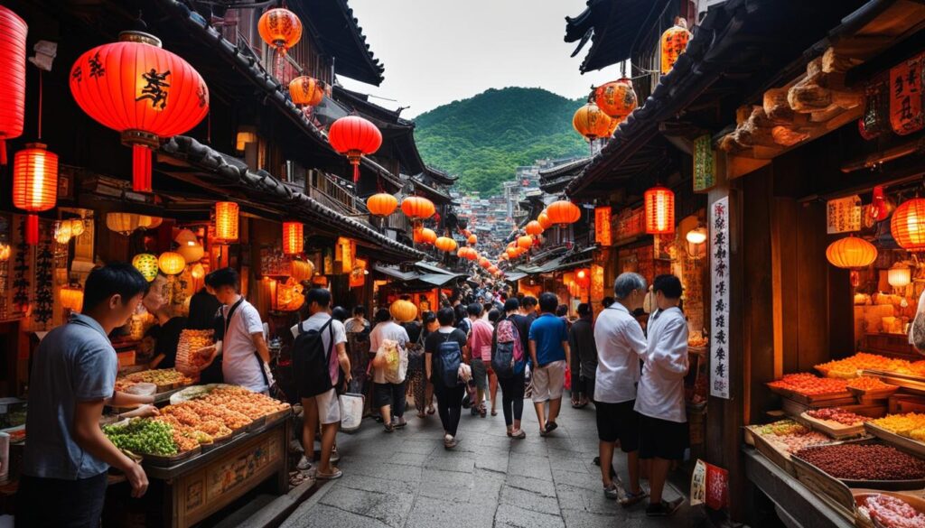 Jiufen local snacks Jiufen local snacks