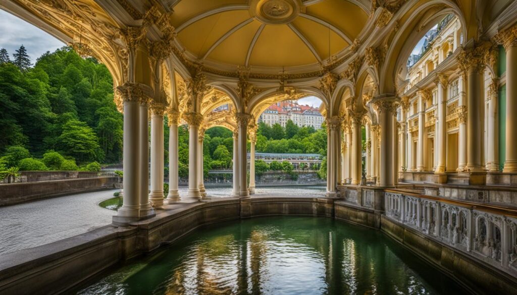 Karlovy Vary Hot Spring Colonnade Karlovy Vary Hot Spring Colonnade