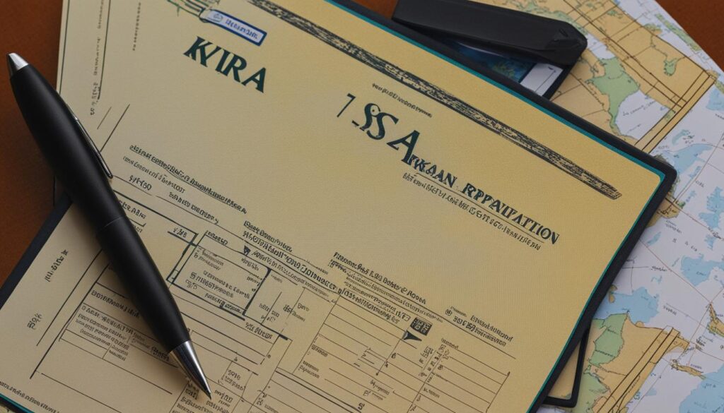 Krabi visa application form Krabi visa application form