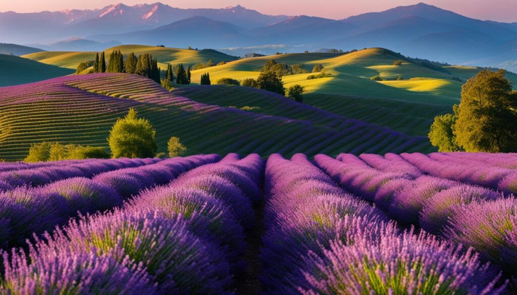 Lavender Field in Provence Lavender Field in Provence