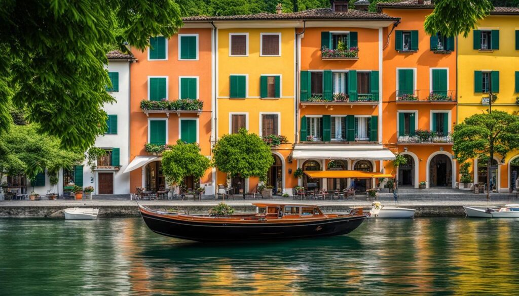 Lugano and Lake Lugano Lugano and Lake Lugano