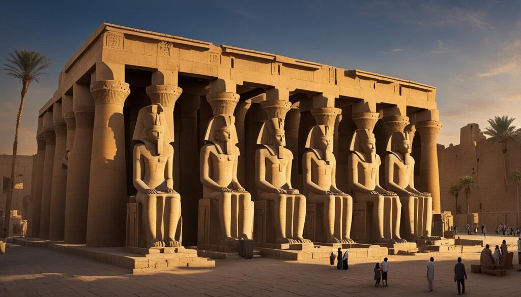 Luxor Temple in Egypt Luxor Temple in Egypt