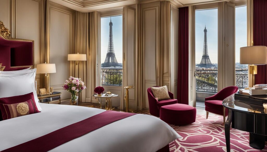 Luxury hotel room in Paris Luxury hotel room in Paris