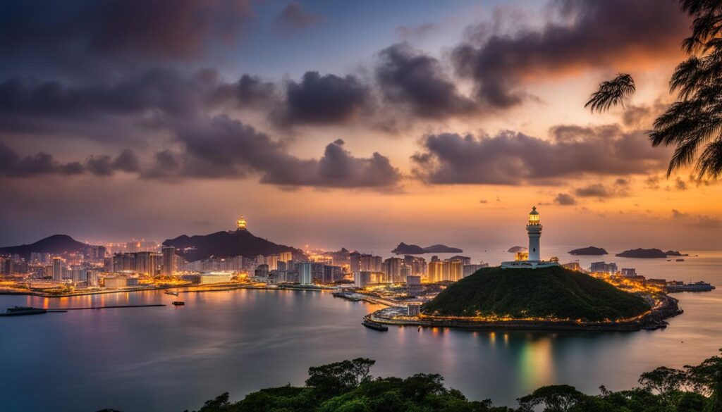 Macau landmarks Macau landmarks
