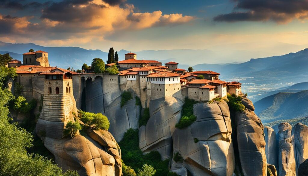 Majestic Monasteries in the Sky Majestic Monasteries in the Sky