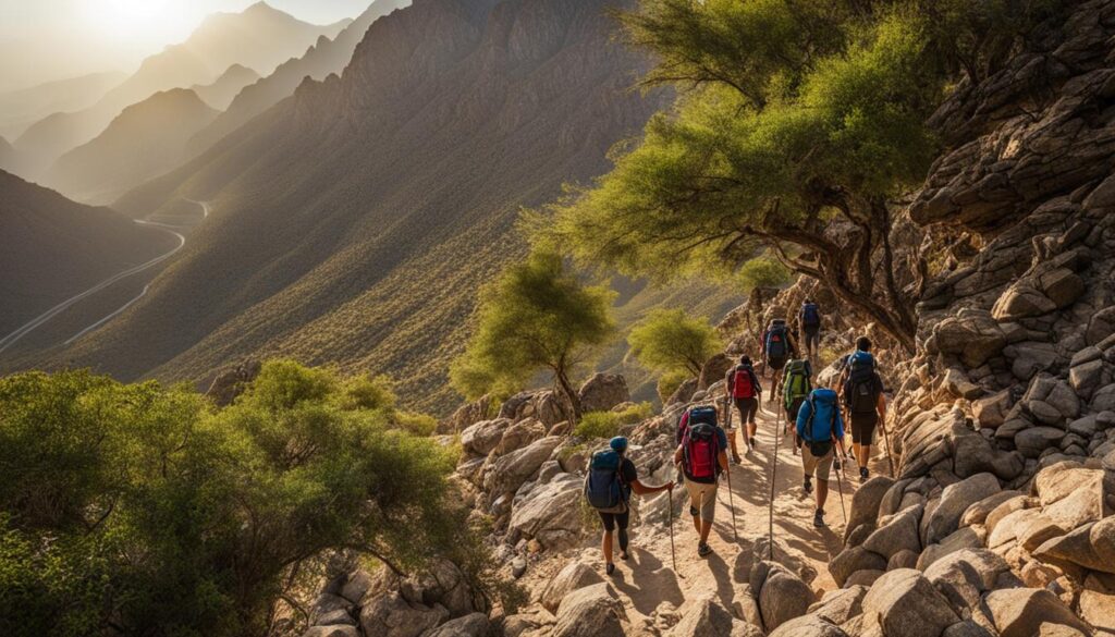 Mountain Hiking in Ras Al Khaimah Mountain Hiking in Ras Al Khaimah