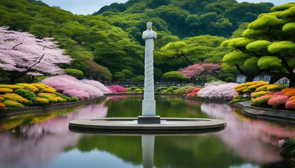 Nagasaki peace park Nagasaki peace park