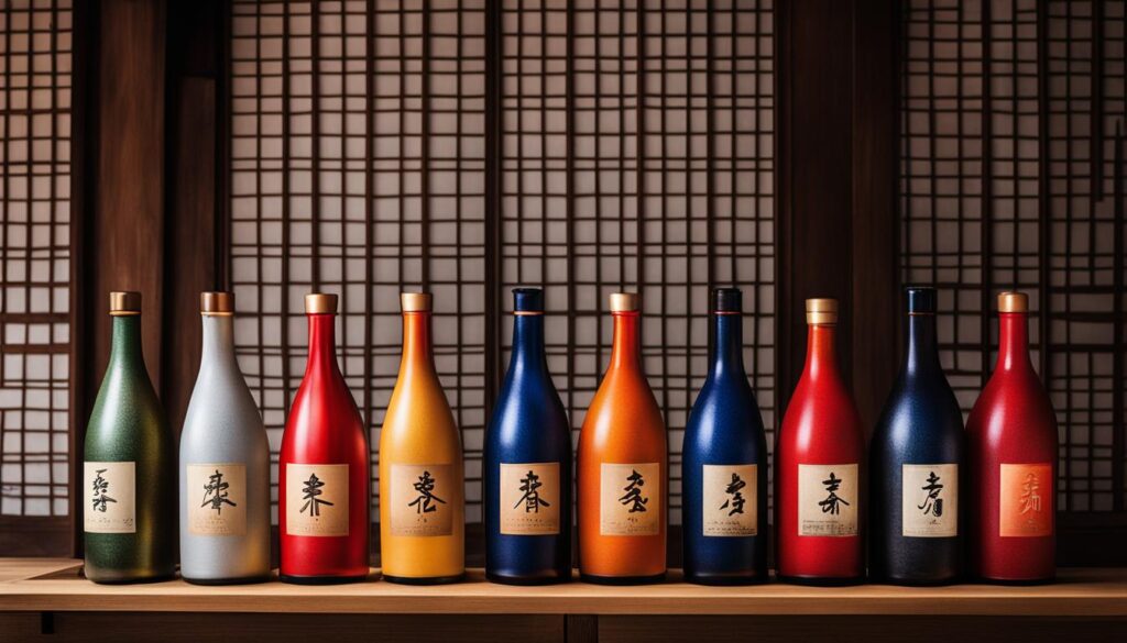 Nara sake bottles Nara sake bottles