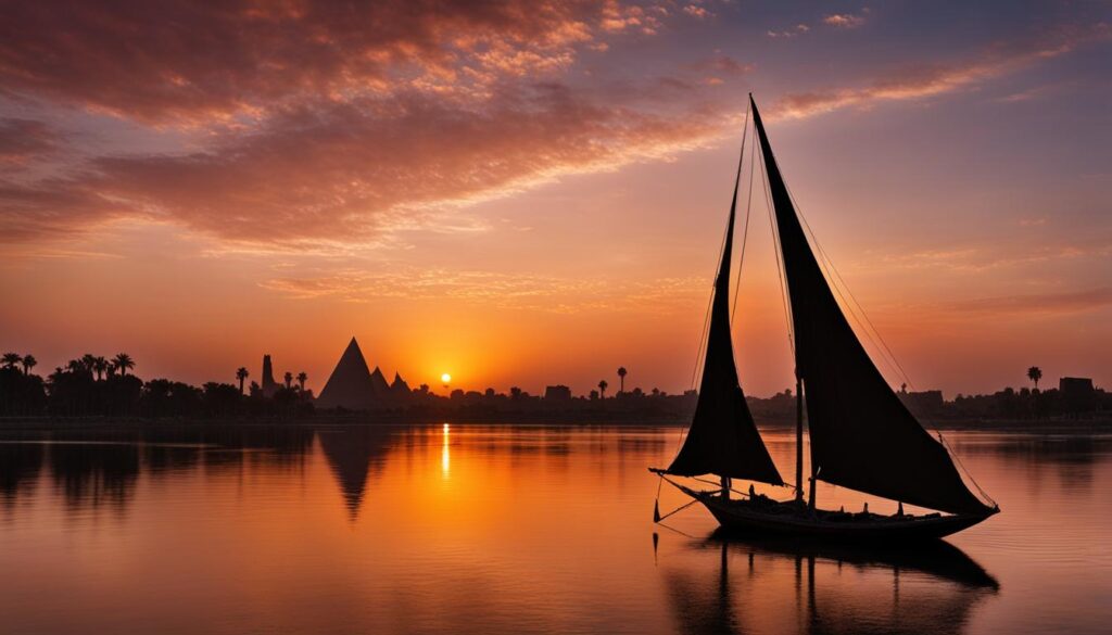 Nile River in Luxor Nile River in Luxor