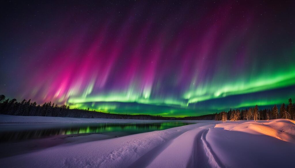 Northern Lights in Rovaniemi Northern Lights in Rovaniemi
