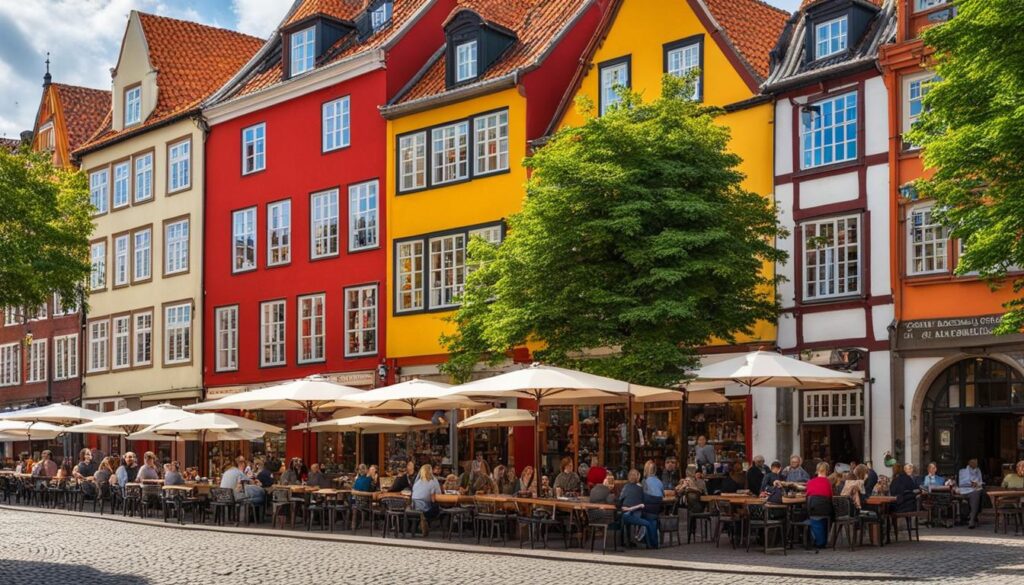 Odense historic center Odense historic center