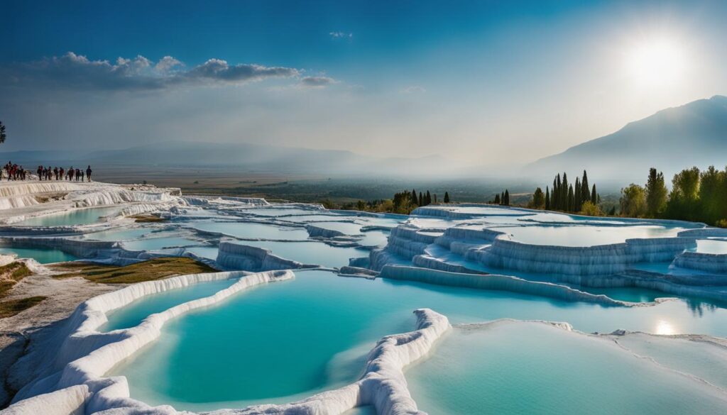 Pamukkale hot springs Pamukkale hot springs