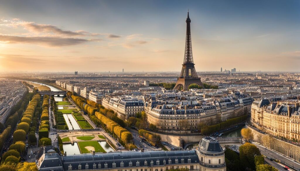 Paris cityscape Paris cityscape