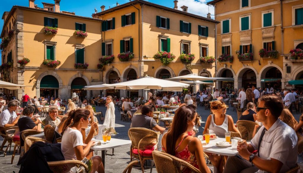 Peak season in Italy: summer Peak season in Italy: summer