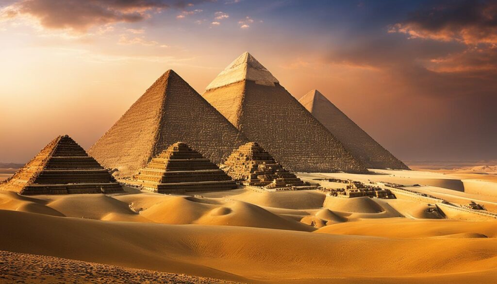 Pyramids of Giza Pyramids of Giza