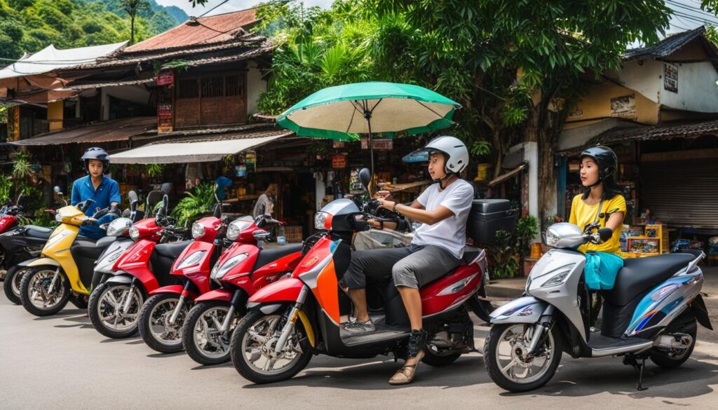 Renting a Vehicle in Chiang Mai Renting a Vehicle in Chiang Mai