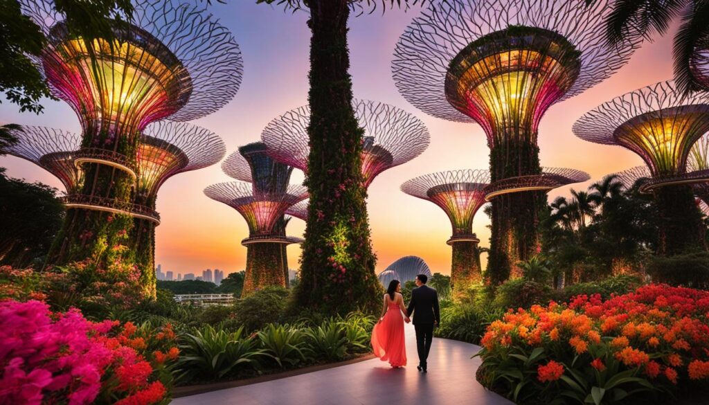Romantic Oasis in Gardens by the Bay Romantic Oasis in Gardens by the Bay